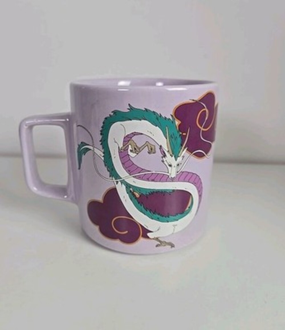 Studio Ghibli Spirited Away Haku Dragon Lavender Purple Mug Coffe Cup 2024 NDDTM